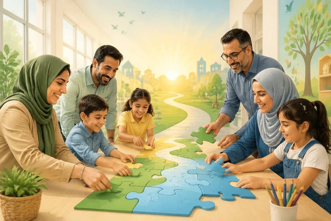 مدرسه همیشه از نگاه شما یاد می‌گیرد و رشد می‌کند.